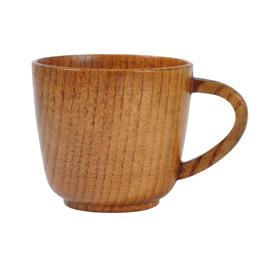 Handcrafted Wood Cup | Insulated Tactile Vessel for Coffee & Tea