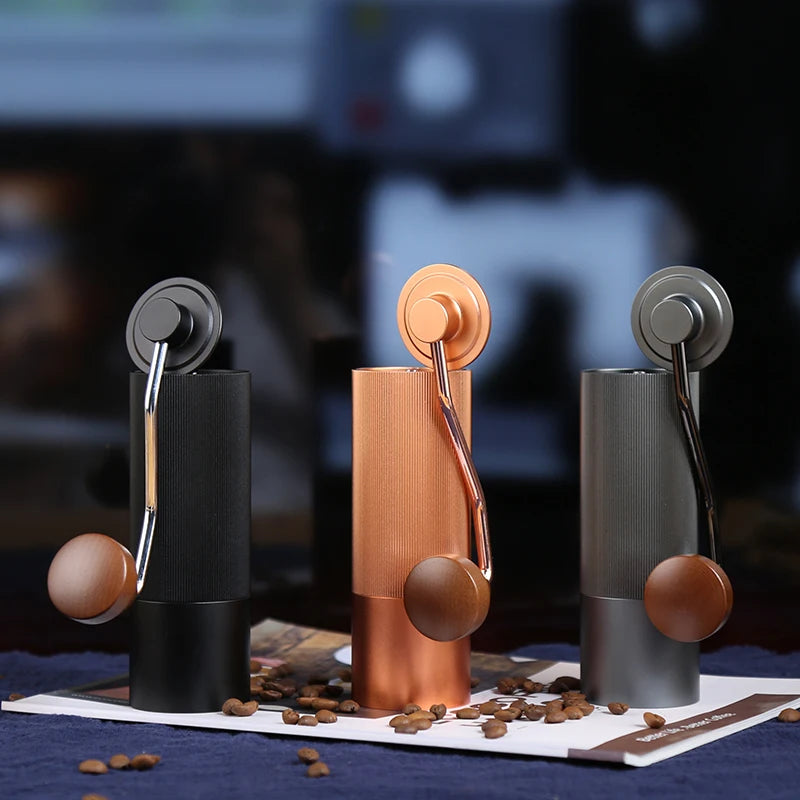 Manual Coffee Grinder | Precision Steel Burr Mill with Adjustable Settings