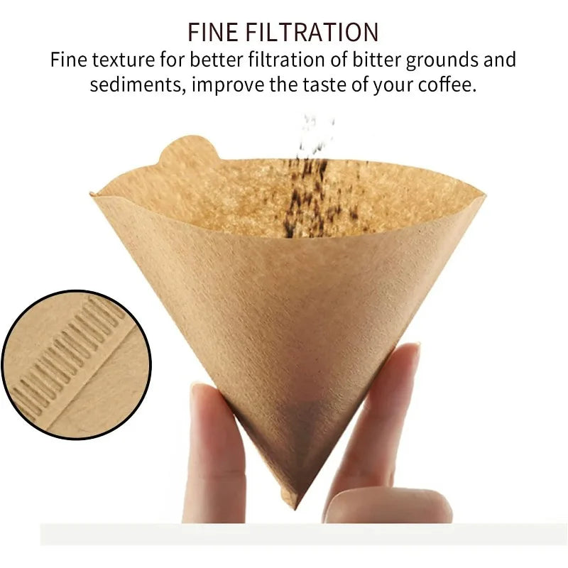 Cone Paper Filters | Ultra-Clear Extraction for Pour-Over