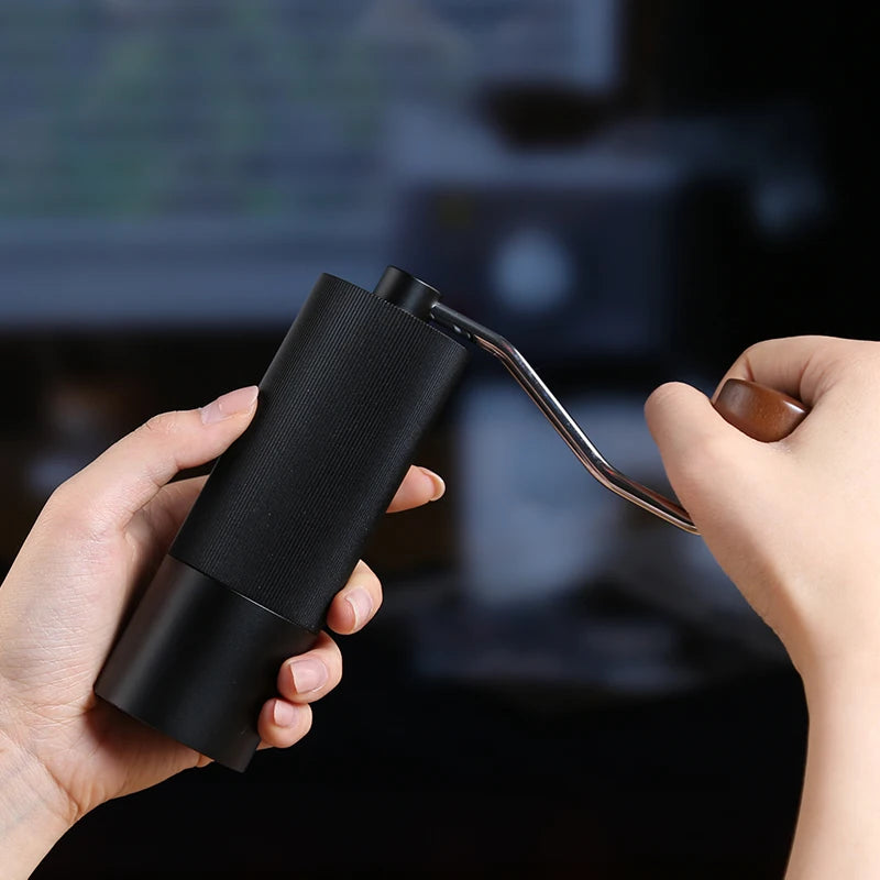 Manual Coffee Grinder | Precision Steel Burr Mill with Adjustable Settings