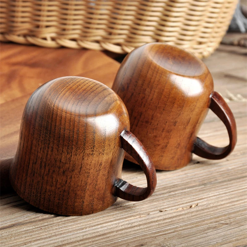 Handcrafted Wood Cup | Insulated Tactile Vessel for Coffee & Tea