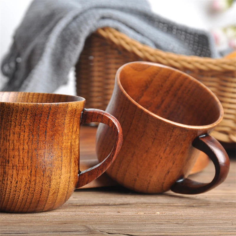 Handcrafted Wood Cup | Insulated Tactile Vessel for Coffee & Tea