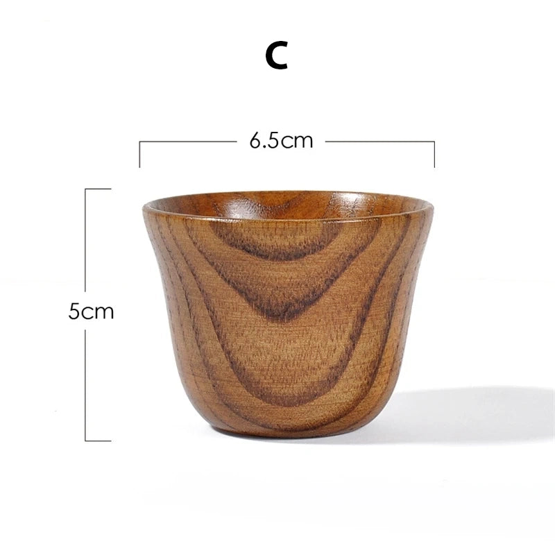 Handcrafted Wood Cup | Insulated Tactile Vessel for Coffee & Tea