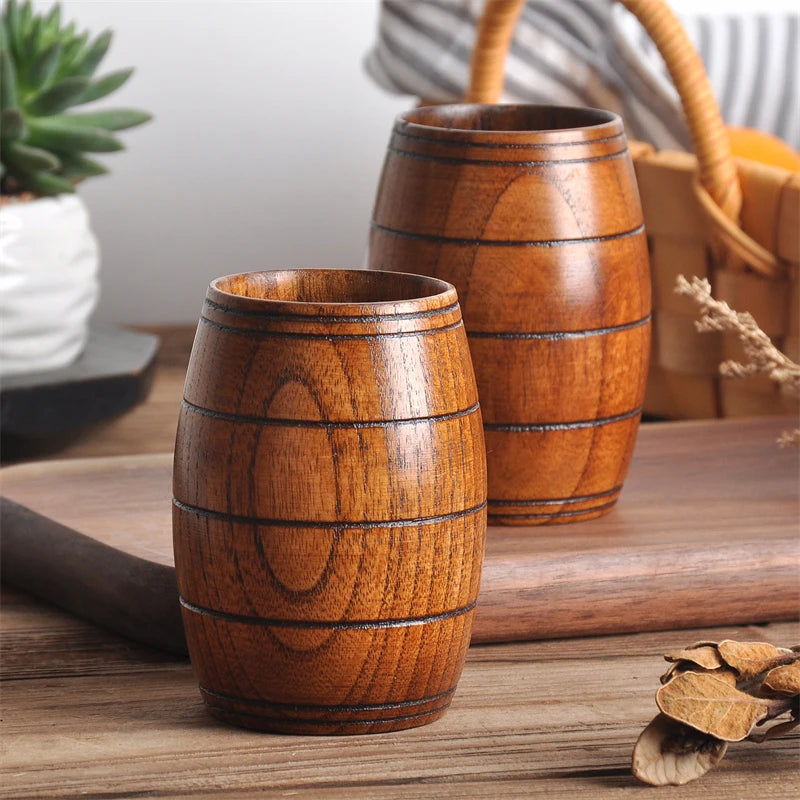 Handcrafted Wood Cup | Insulated Tactile Vessel for Coffee & Tea